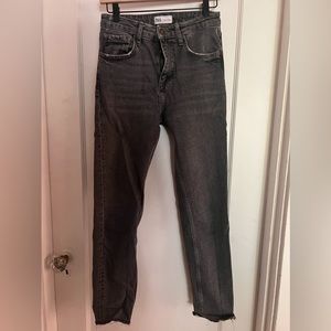 Zara | slim fit grey jeans